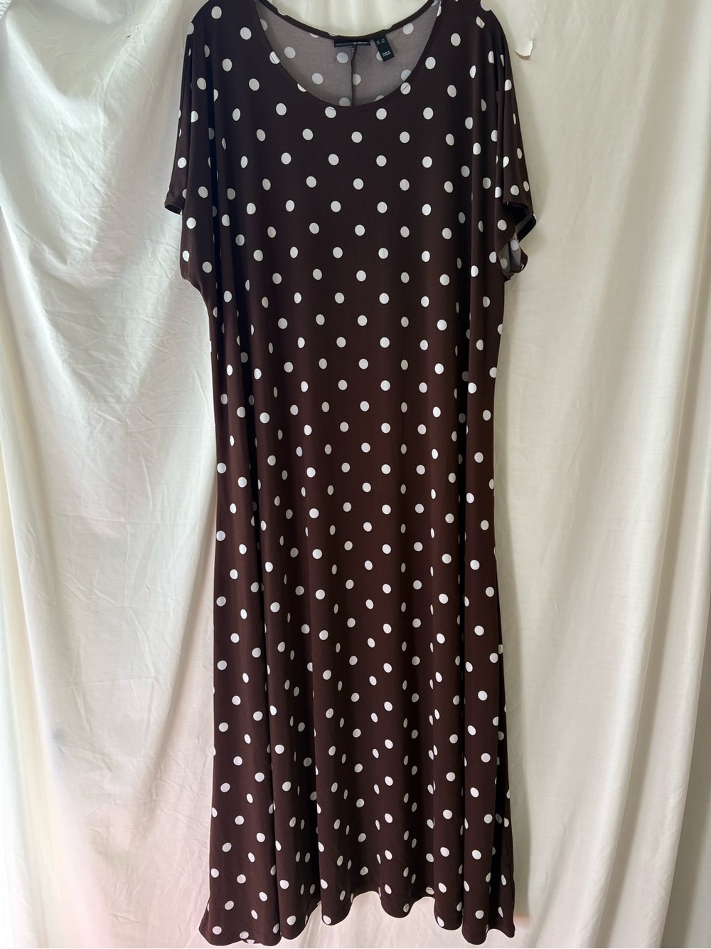 Attitudes by Renee Brown Polka Dot Maxi Dress